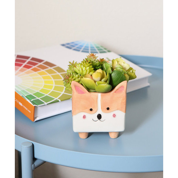 Trinx Ceramic Statue Planter Wayfair